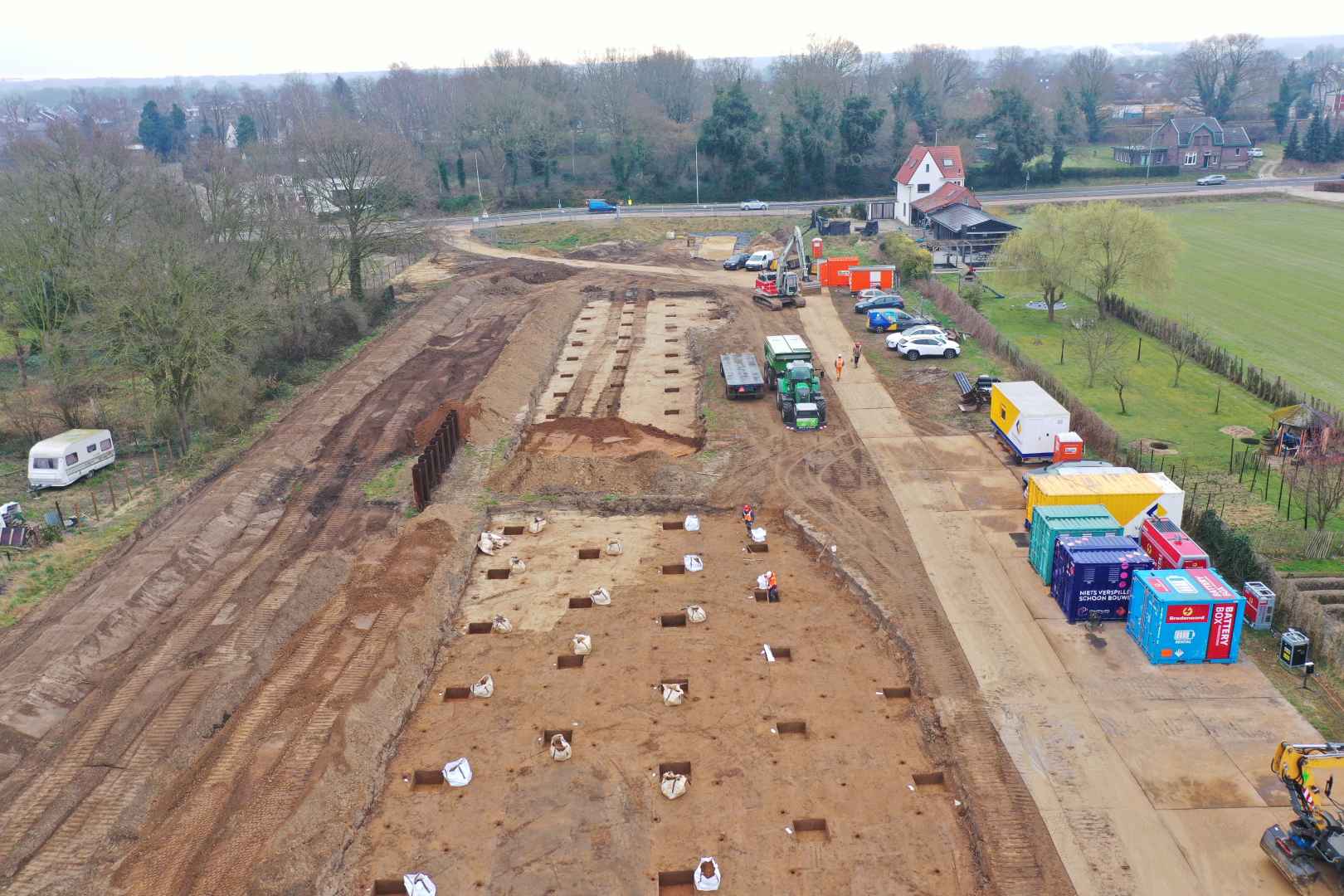 Dijkversterking Belfeld Drone Image 2